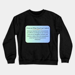 Inspirational Focus on What Matters Crewneck Sweatshirt